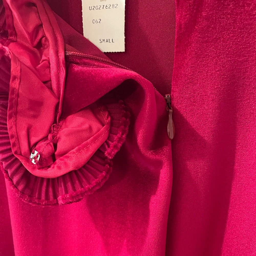Vintage R. Michael Alan Berry Red Robe - Picture 3 of 10
